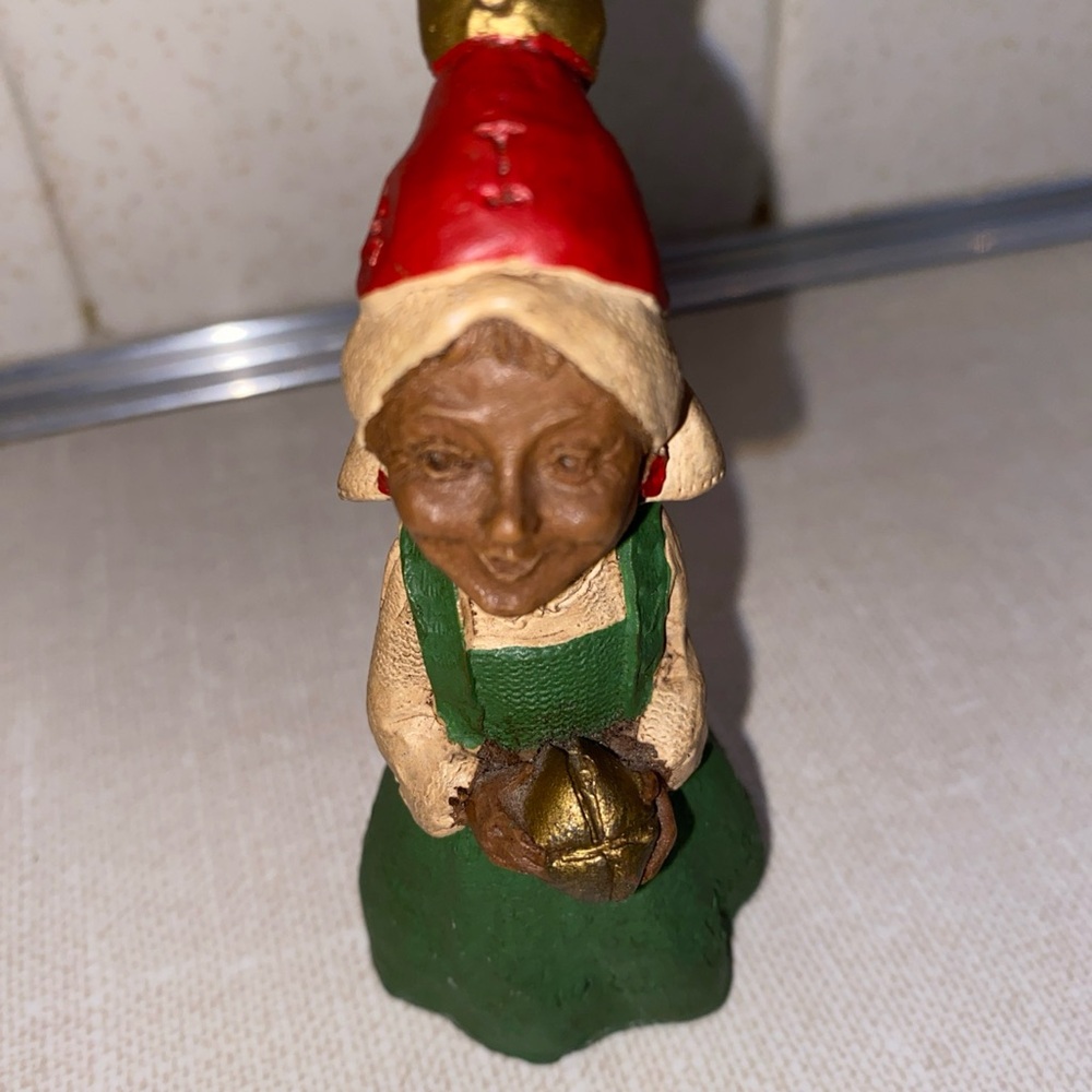 Vintage Tom Clark 1986  I‎ Jingle Lady Christmas Figurine Decoration